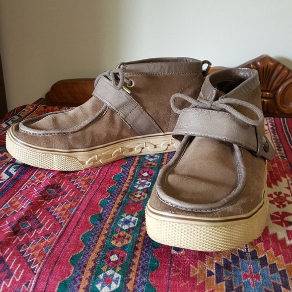 L.a.m.b. chukka sneaker loafer suede Boot Read dsc - Picture 2 of 7